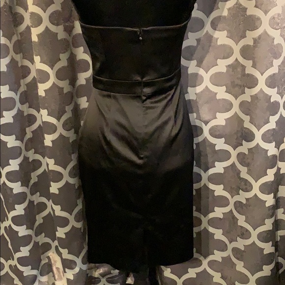 Black and magenta WHBM size 6 cocktail dress - Picture 2 of 4